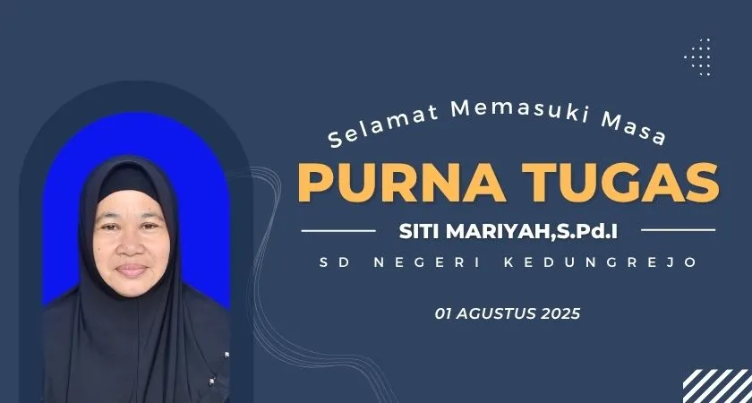 Selamat Memasuki Masa Purna Tugas, Ibu Siti Mariyah, S.Pd.I